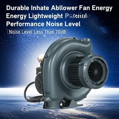 Duurzame opblaasbare luchtblazer ventilator energie lichtgewicht draagbare stille prestaties geluidsniveau minder dan 70 dB