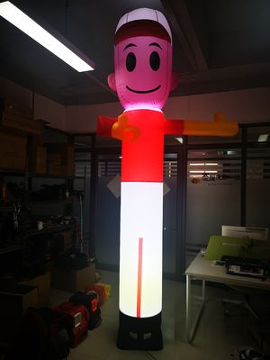Economic Air Dancer Blower Fan , Blow Up Advertising Man Cute Style