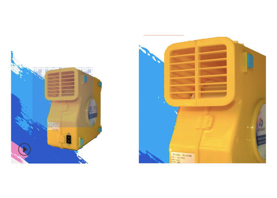 Kleines aufblasbares Modell, aufblasbare Werbungs-Luft-Modell-Fan-Luft-Form Plastik-Art Design des Karikatur-Fan-SL-100 100W