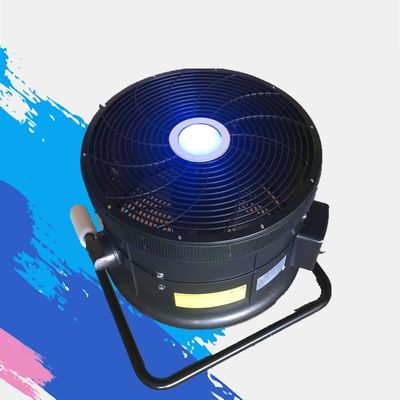 Fã de baixo nível de ruído de anúncio dinâmico do ventilador do dançarino do fã 550W 45 cm do dançarino que pode ser branco dentro usado ou colorir a luz do diodo emissor de luz