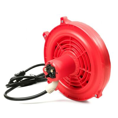 Ventilateur de soufflerie gonflable avec cordon d'alimentation de 3,5 m pour châteaux gonflables, ballons publicitaires et décorations extérieures. Volume : 198x116x195cm